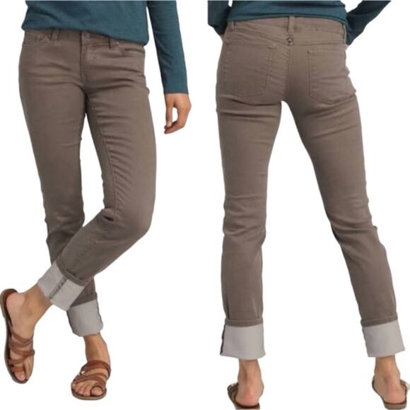 Prana Kara Performance Jean in Coffee Size 0/25 - Picture 1 of 5